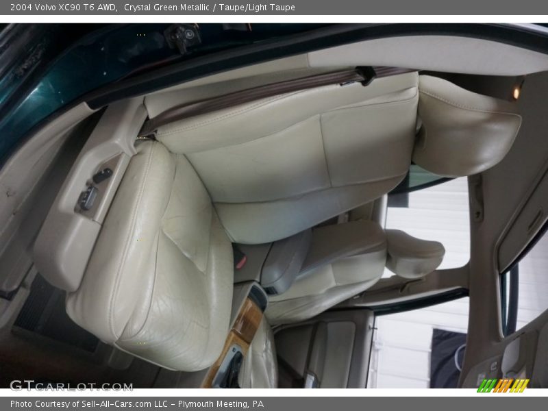 Crystal Green Metallic / Taupe/Light Taupe 2004 Volvo XC90 T6 AWD