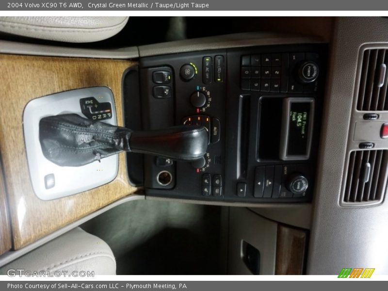 Crystal Green Metallic / Taupe/Light Taupe 2004 Volvo XC90 T6 AWD
