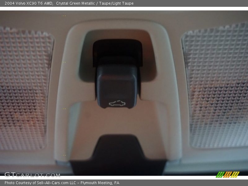 Crystal Green Metallic / Taupe/Light Taupe 2004 Volvo XC90 T6 AWD