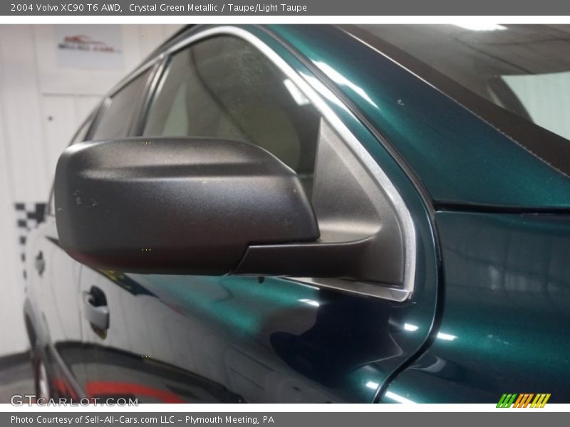 Crystal Green Metallic / Taupe/Light Taupe 2004 Volvo XC90 T6 AWD