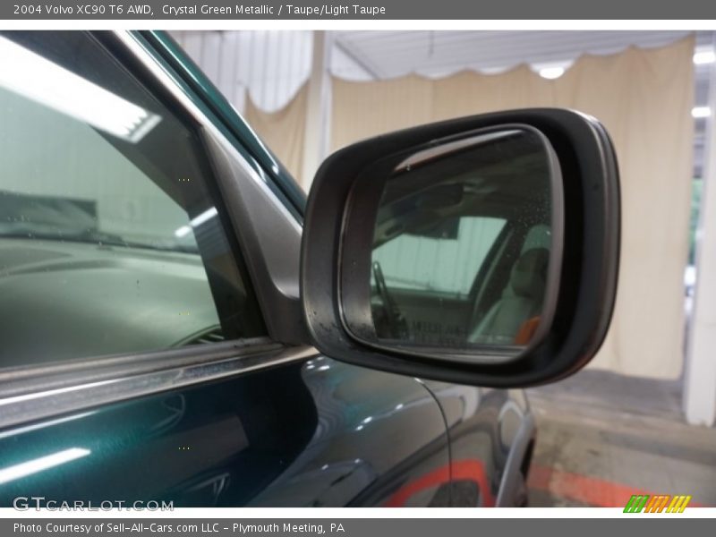 Crystal Green Metallic / Taupe/Light Taupe 2004 Volvo XC90 T6 AWD
