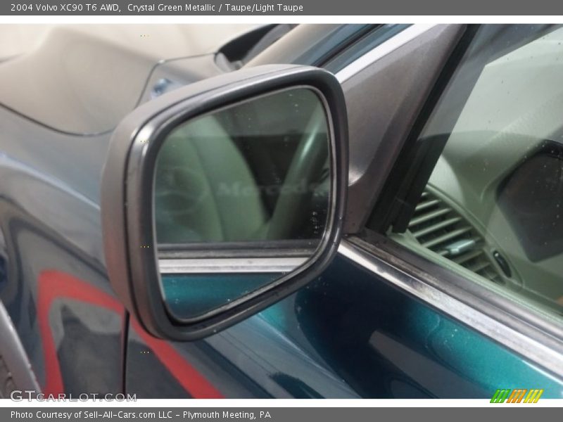 Crystal Green Metallic / Taupe/Light Taupe 2004 Volvo XC90 T6 AWD