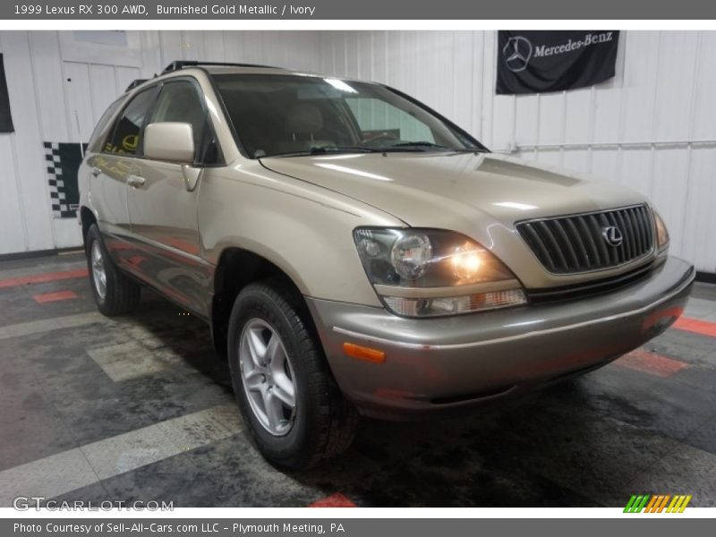 Burnished Gold Metallic / Ivory 1999 Lexus RX 300 AWD
