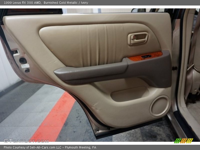 Burnished Gold Metallic / Ivory 1999 Lexus RX 300 AWD