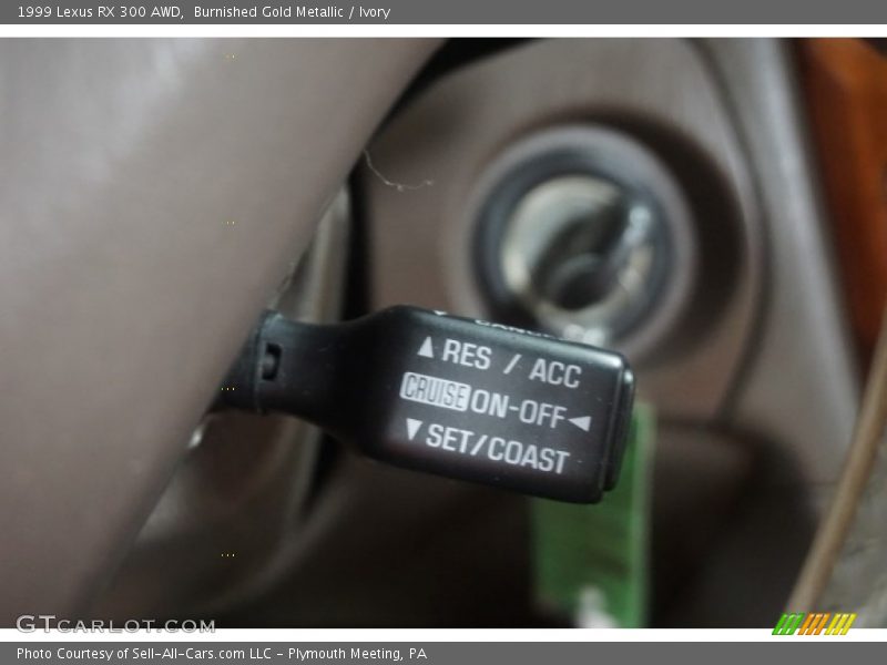 Burnished Gold Metallic / Ivory 1999 Lexus RX 300 AWD