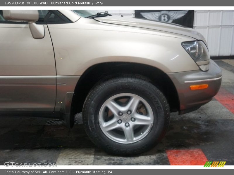 Burnished Gold Metallic / Ivory 1999 Lexus RX 300 AWD