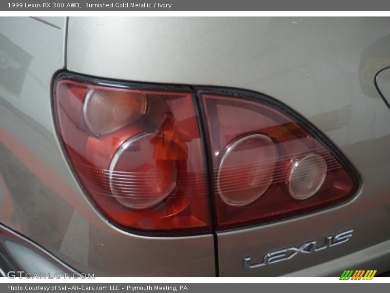 Burnished Gold Metallic / Ivory 1999 Lexus RX 300 AWD