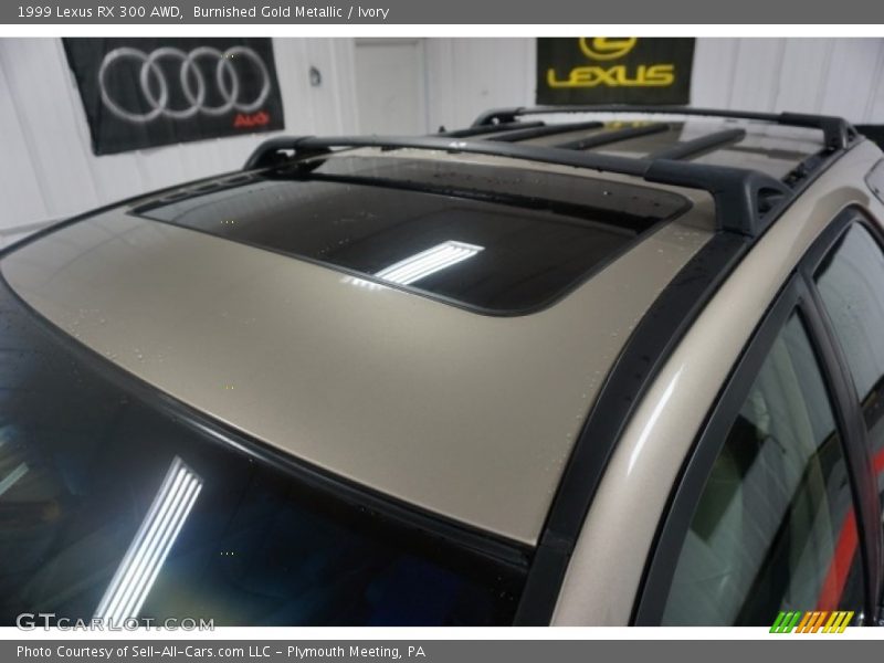 Burnished Gold Metallic / Ivory 1999 Lexus RX 300 AWD