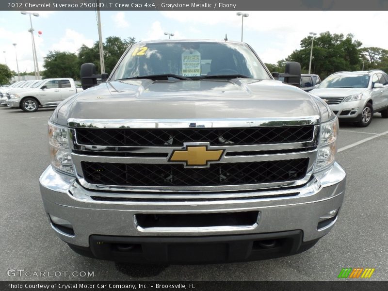 Graystone Metallic / Ebony 2012 Chevrolet Silverado 2500HD LT Crew Cab 4x4