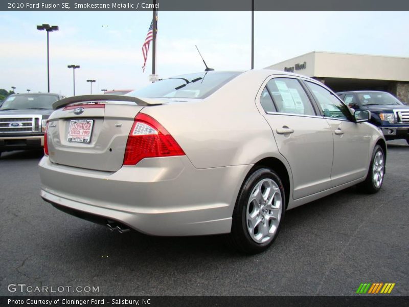 Smokestone Metallic / Camel 2010 Ford Fusion SE