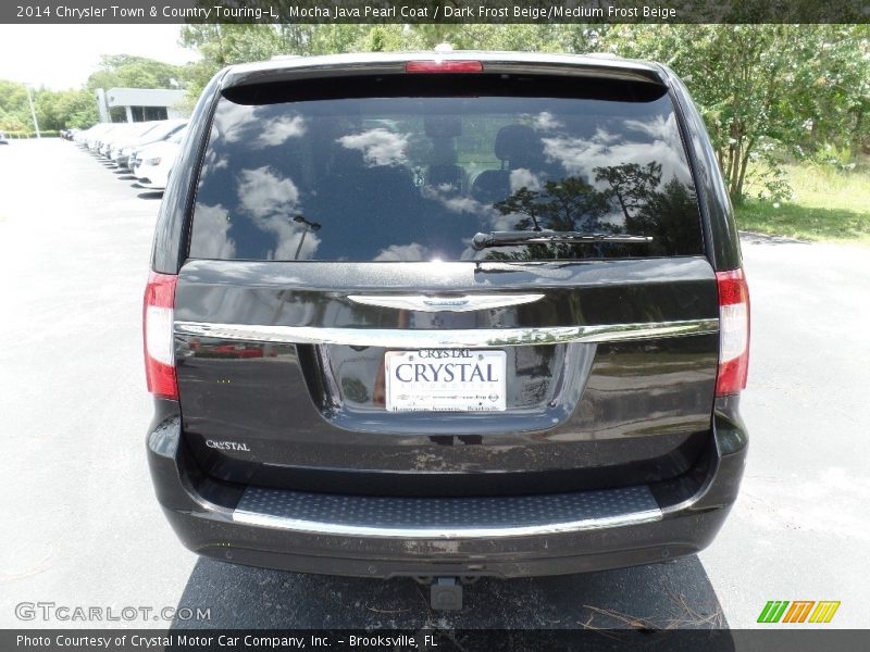 Mocha Java Pearl Coat / Dark Frost Beige/Medium Frost Beige 2014 Chrysler Town & Country Touring-L
