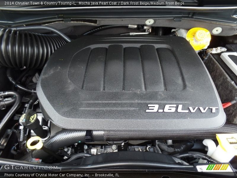 Mocha Java Pearl Coat / Dark Frost Beige/Medium Frost Beige 2014 Chrysler Town & Country Touring-L