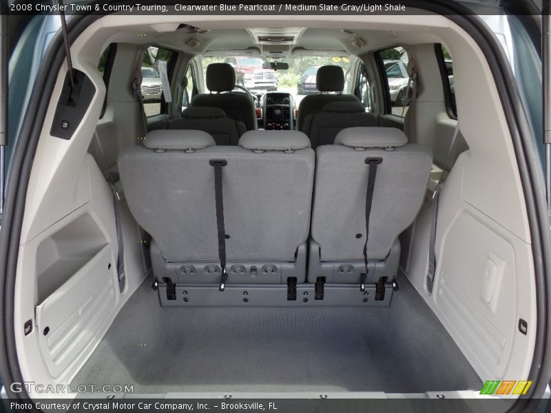 Clearwater Blue Pearlcoat / Medium Slate Gray/Light Shale 2008 Chrysler Town & Country Touring