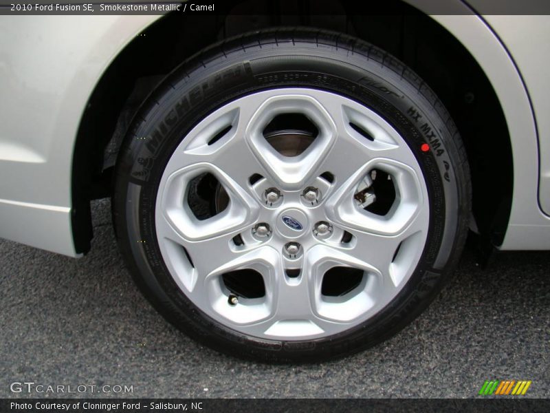 Smokestone Metallic / Camel 2010 Ford Fusion SE