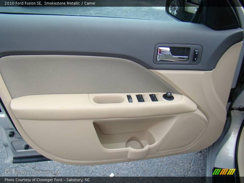 Smokestone Metallic / Camel 2010 Ford Fusion SE