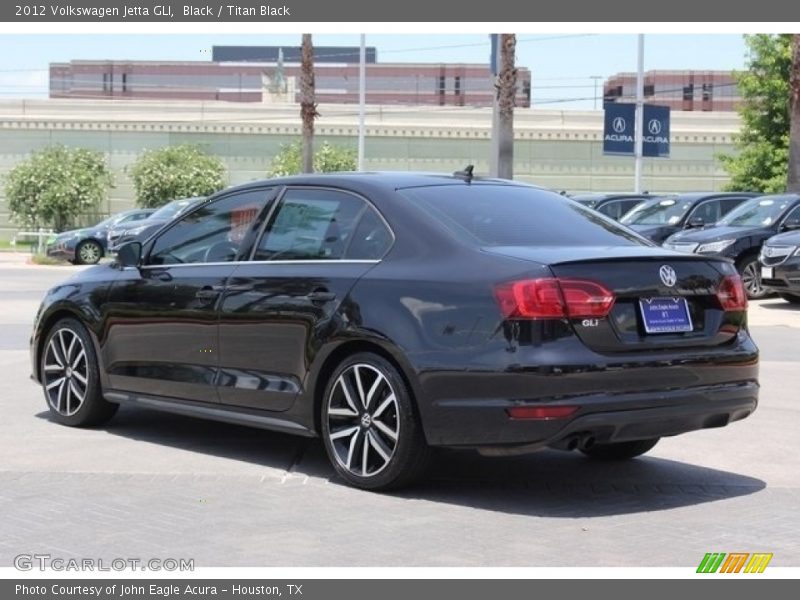 Black / Titan Black 2012 Volkswagen Jetta GLI