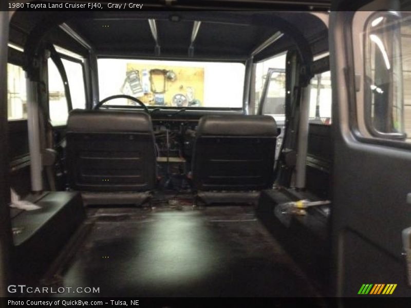 Gray / Grey 1980 Toyota Land Cruiser FJ40