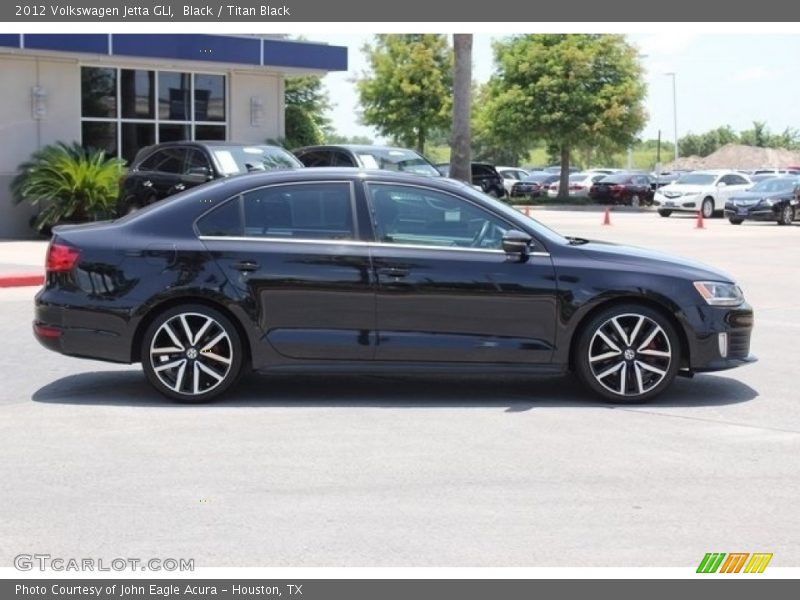 Black / Titan Black 2012 Volkswagen Jetta GLI