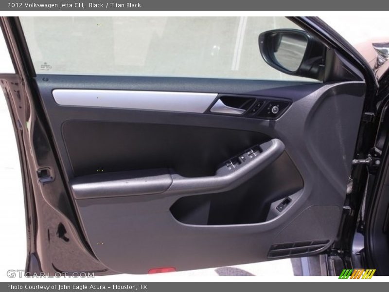 Black / Titan Black 2012 Volkswagen Jetta GLI