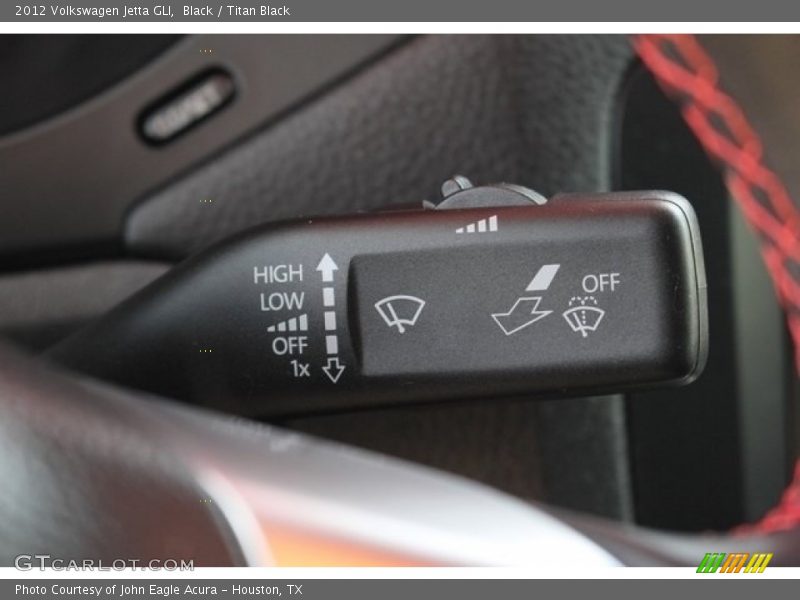Black / Titan Black 2012 Volkswagen Jetta GLI