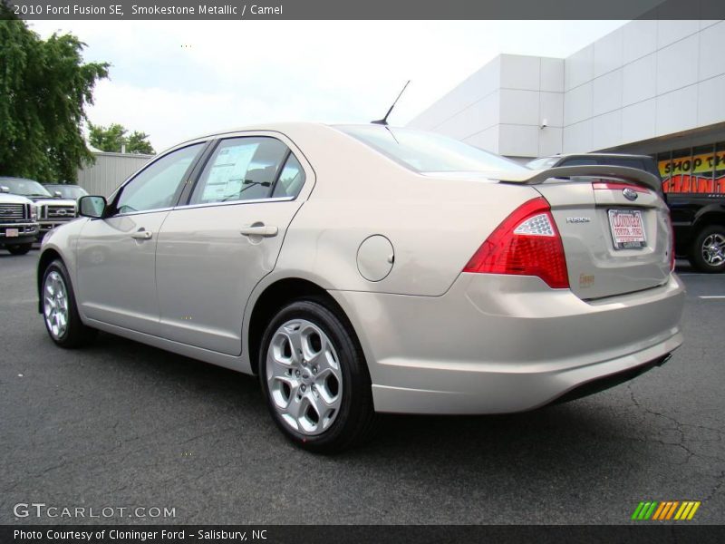 Smokestone Metallic / Camel 2010 Ford Fusion SE