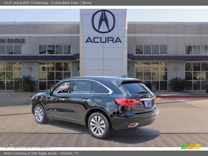 Crystal Black Pearl / Ebony 2015 Acura MDX Technology
