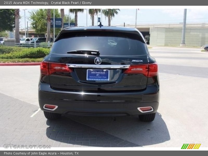 Crystal Black Pearl / Ebony 2015 Acura MDX Technology