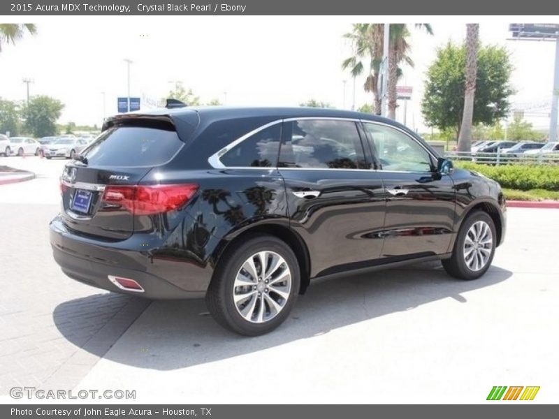 Crystal Black Pearl / Ebony 2015 Acura MDX Technology