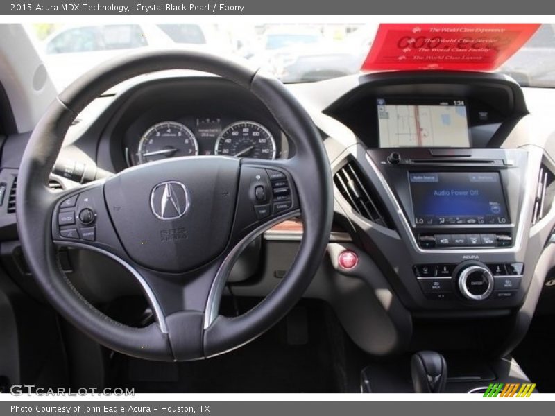 Crystal Black Pearl / Ebony 2015 Acura MDX Technology