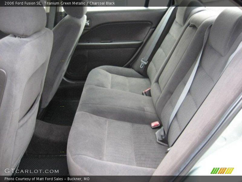 Titanium Green Metallic / Charcoal Black 2006 Ford Fusion SE