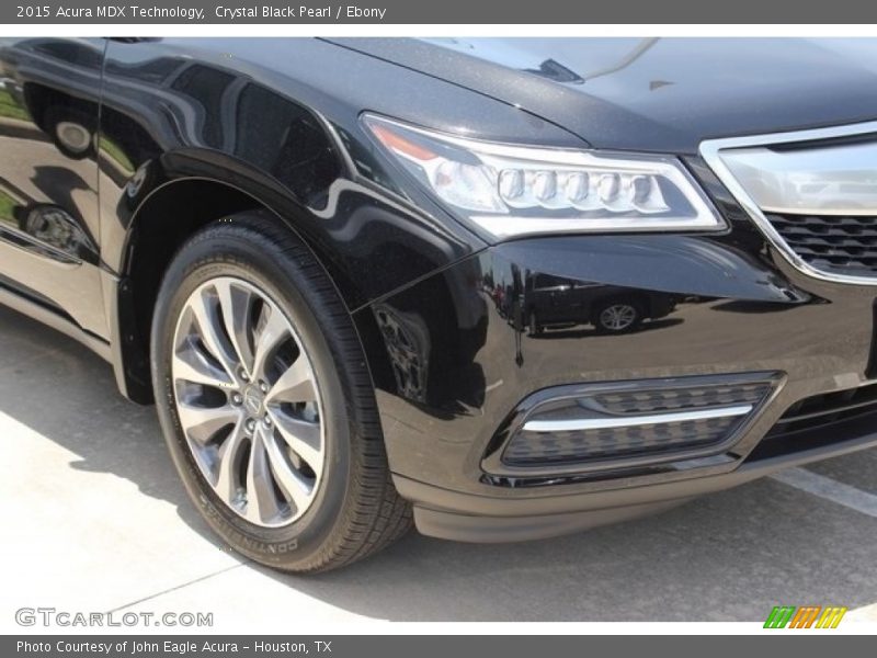 Crystal Black Pearl / Ebony 2015 Acura MDX Technology