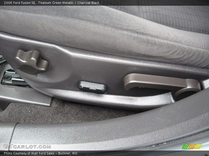 Titanium Green Metallic / Charcoal Black 2006 Ford Fusion SE