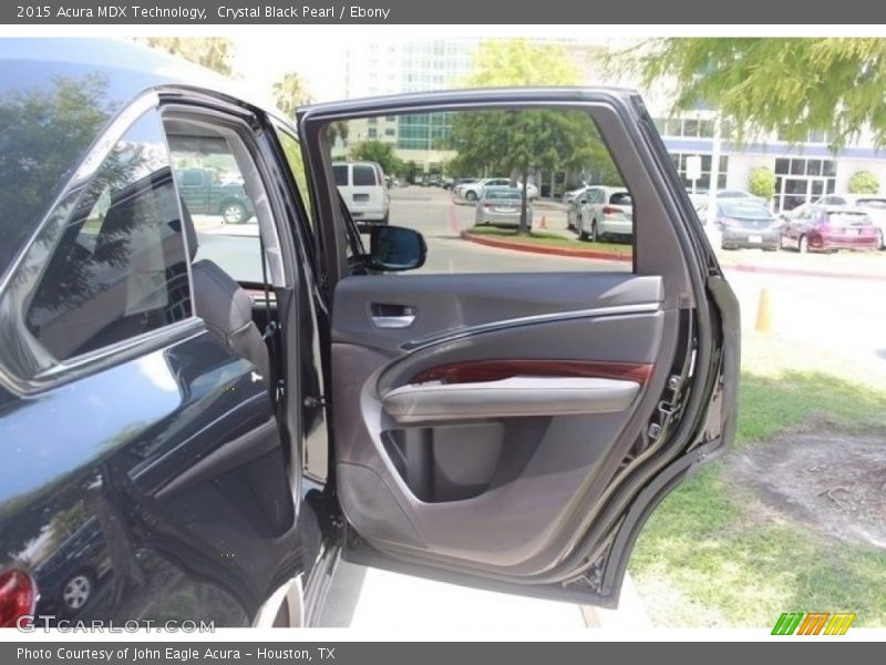Crystal Black Pearl / Ebony 2015 Acura MDX Technology