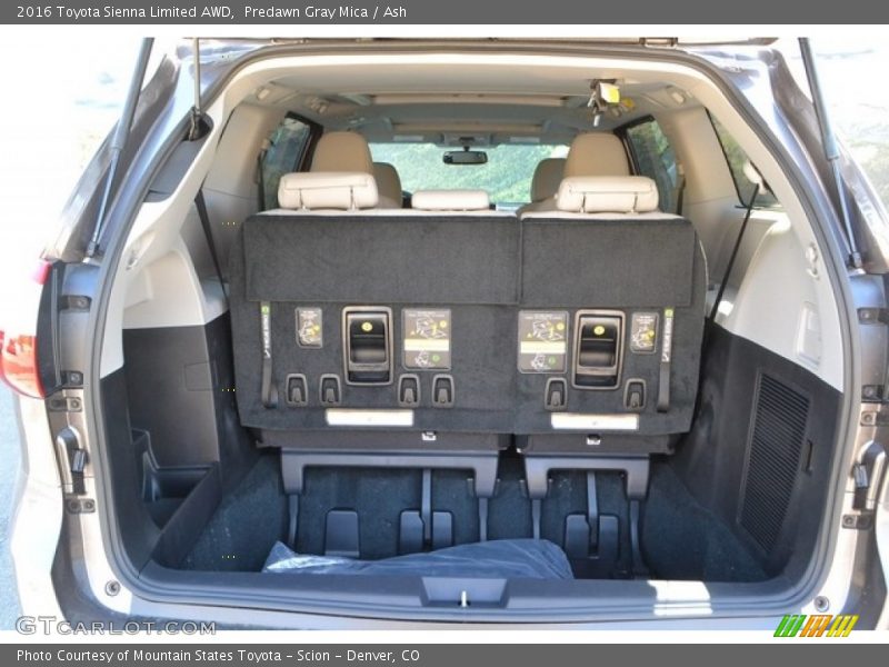 Predawn Gray Mica / Ash 2016 Toyota Sienna Limited AWD