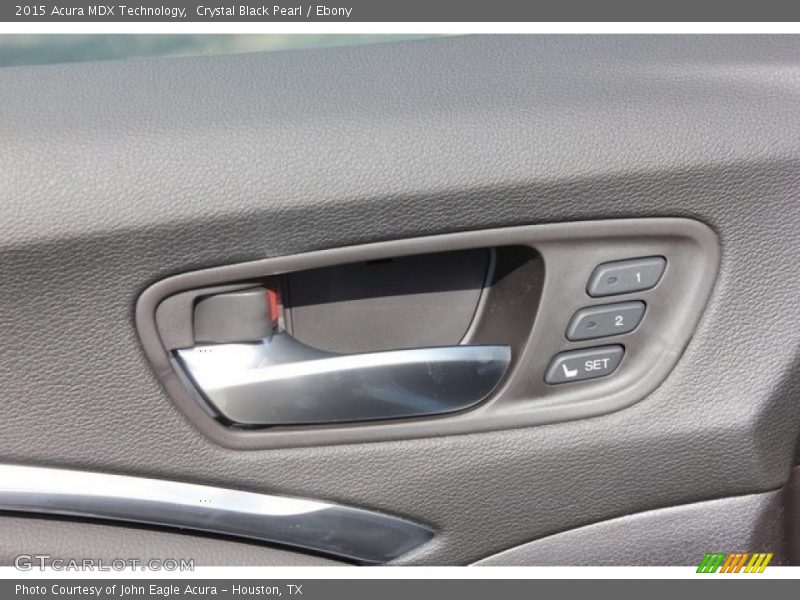 Crystal Black Pearl / Ebony 2015 Acura MDX Technology