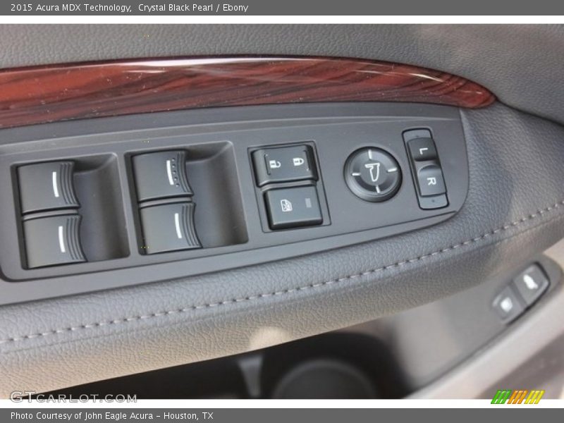 Crystal Black Pearl / Ebony 2015 Acura MDX Technology