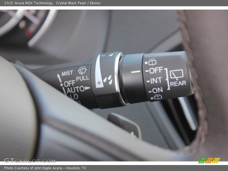 Crystal Black Pearl / Ebony 2015 Acura MDX Technology