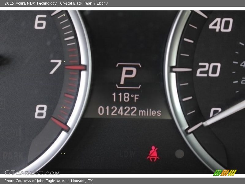 Crystal Black Pearl / Ebony 2015 Acura MDX Technology