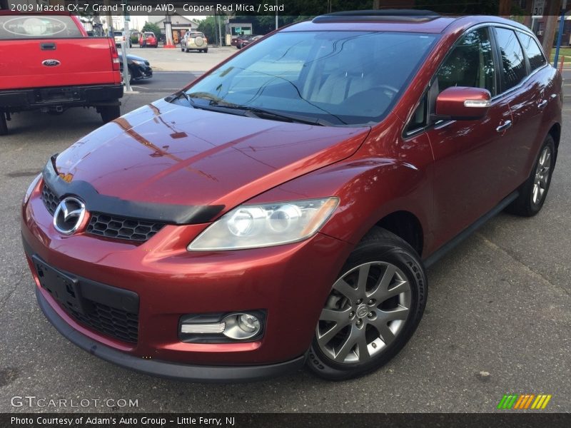 Copper Red Mica / Sand 2009 Mazda CX-7 Grand Touring AWD