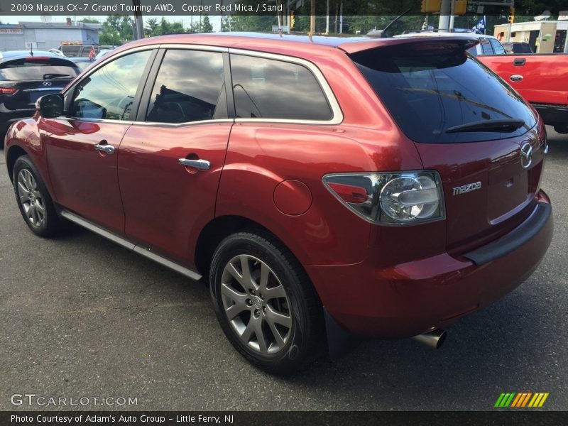 Copper Red Mica / Sand 2009 Mazda CX-7 Grand Touring AWD