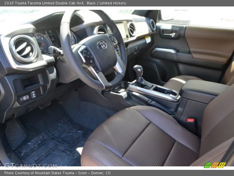 Black / Limited Hickory 2016 Toyota Tacoma Limited Double Cab 4x4