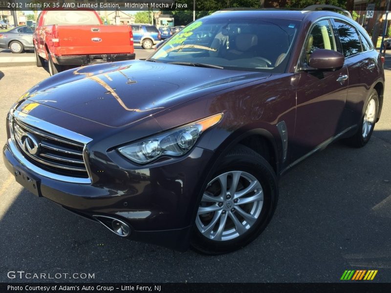 Midnight Mocha / Java 2012 Infiniti FX 35 AWD Limited Edition