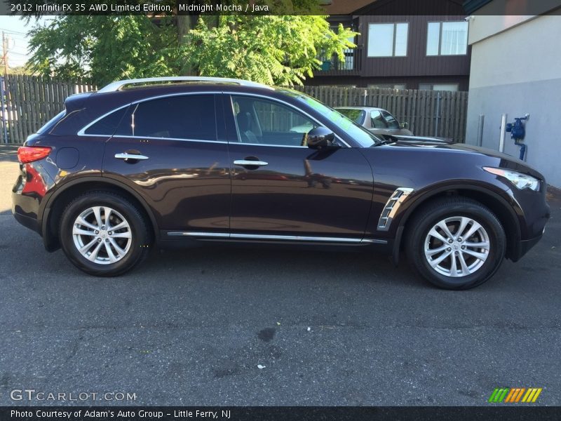 Midnight Mocha / Java 2012 Infiniti FX 35 AWD Limited Edition