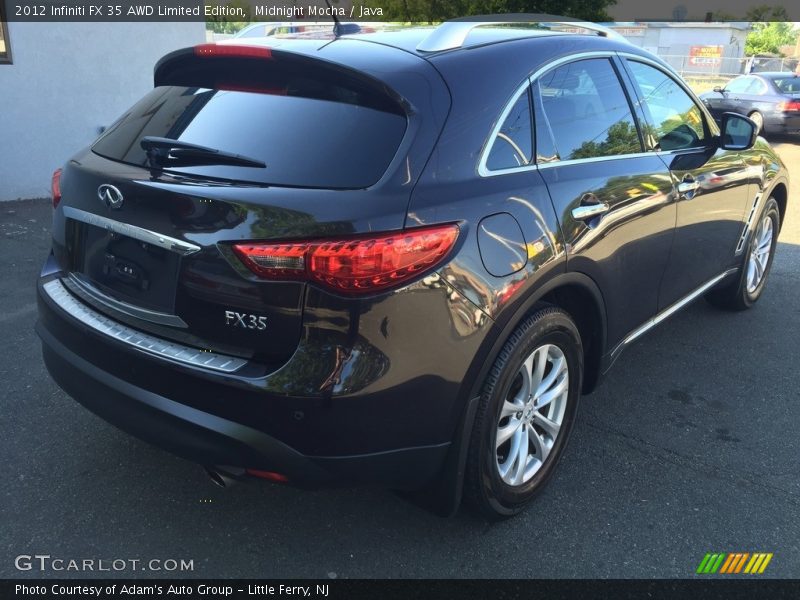 Midnight Mocha / Java 2012 Infiniti FX 35 AWD Limited Edition