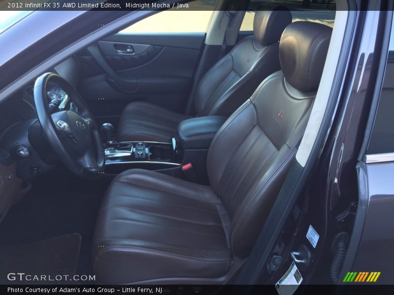 Midnight Mocha / Java 2012 Infiniti FX 35 AWD Limited Edition