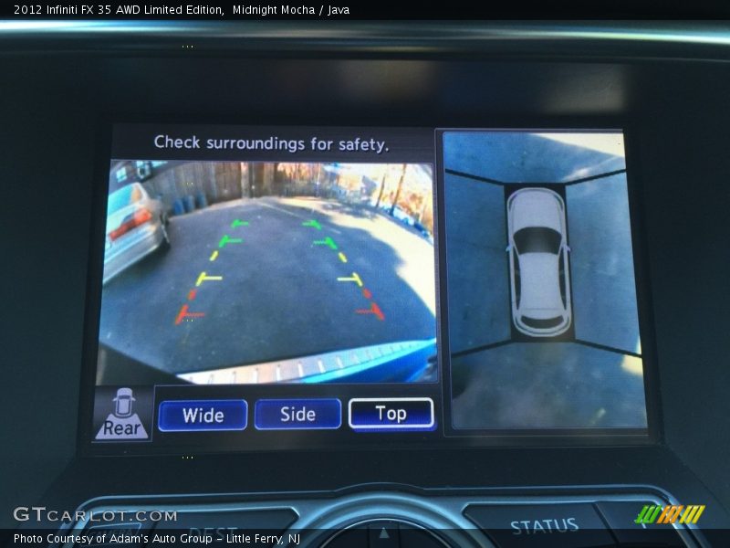 Midnight Mocha / Java 2012 Infiniti FX 35 AWD Limited Edition