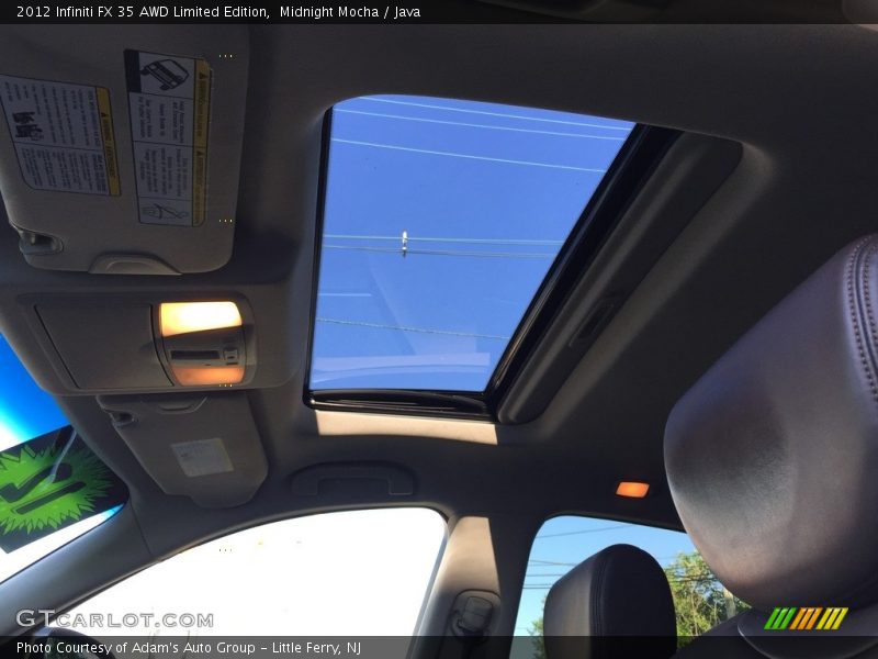 Midnight Mocha / Java 2012 Infiniti FX 35 AWD Limited Edition