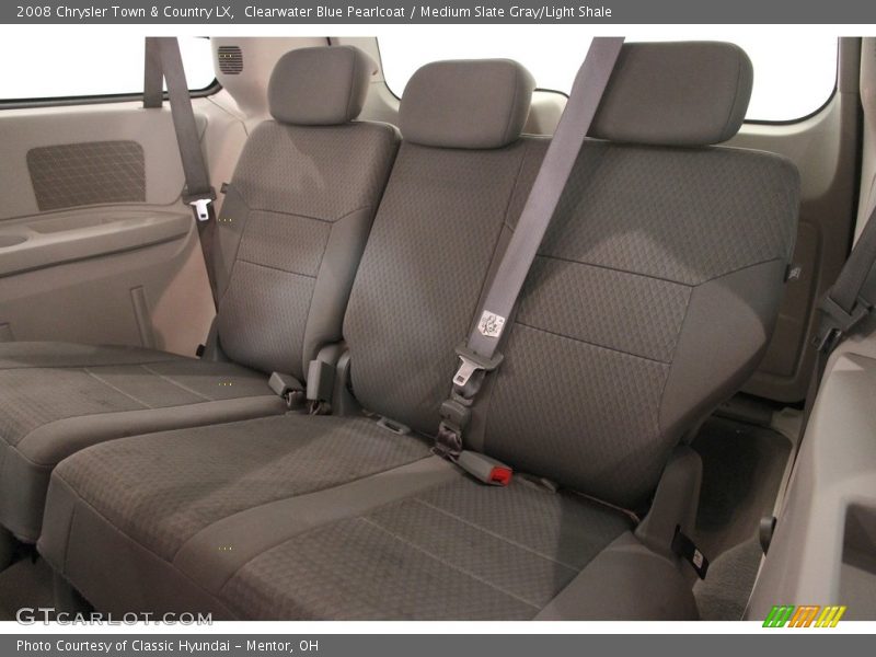 Clearwater Blue Pearlcoat / Medium Slate Gray/Light Shale 2008 Chrysler Town & Country LX