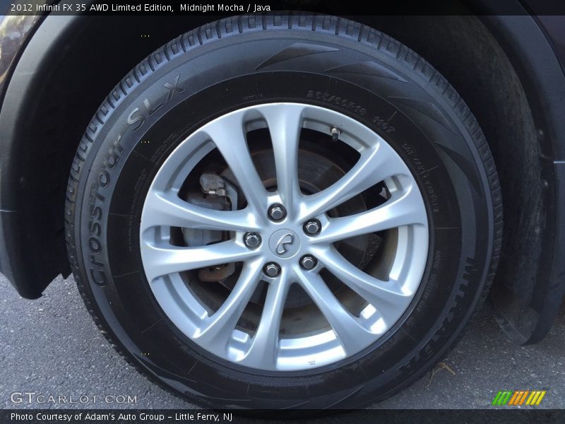 Midnight Mocha / Java 2012 Infiniti FX 35 AWD Limited Edition