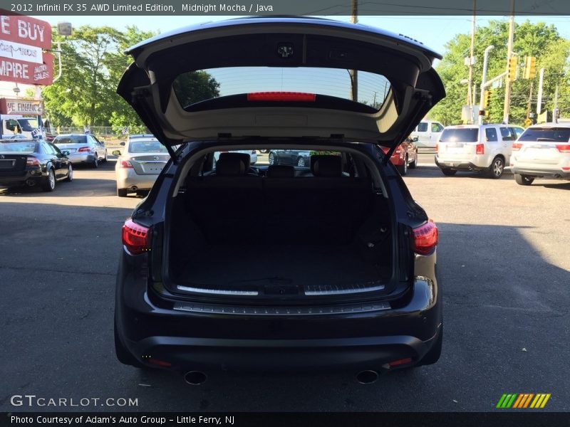 Midnight Mocha / Java 2012 Infiniti FX 35 AWD Limited Edition